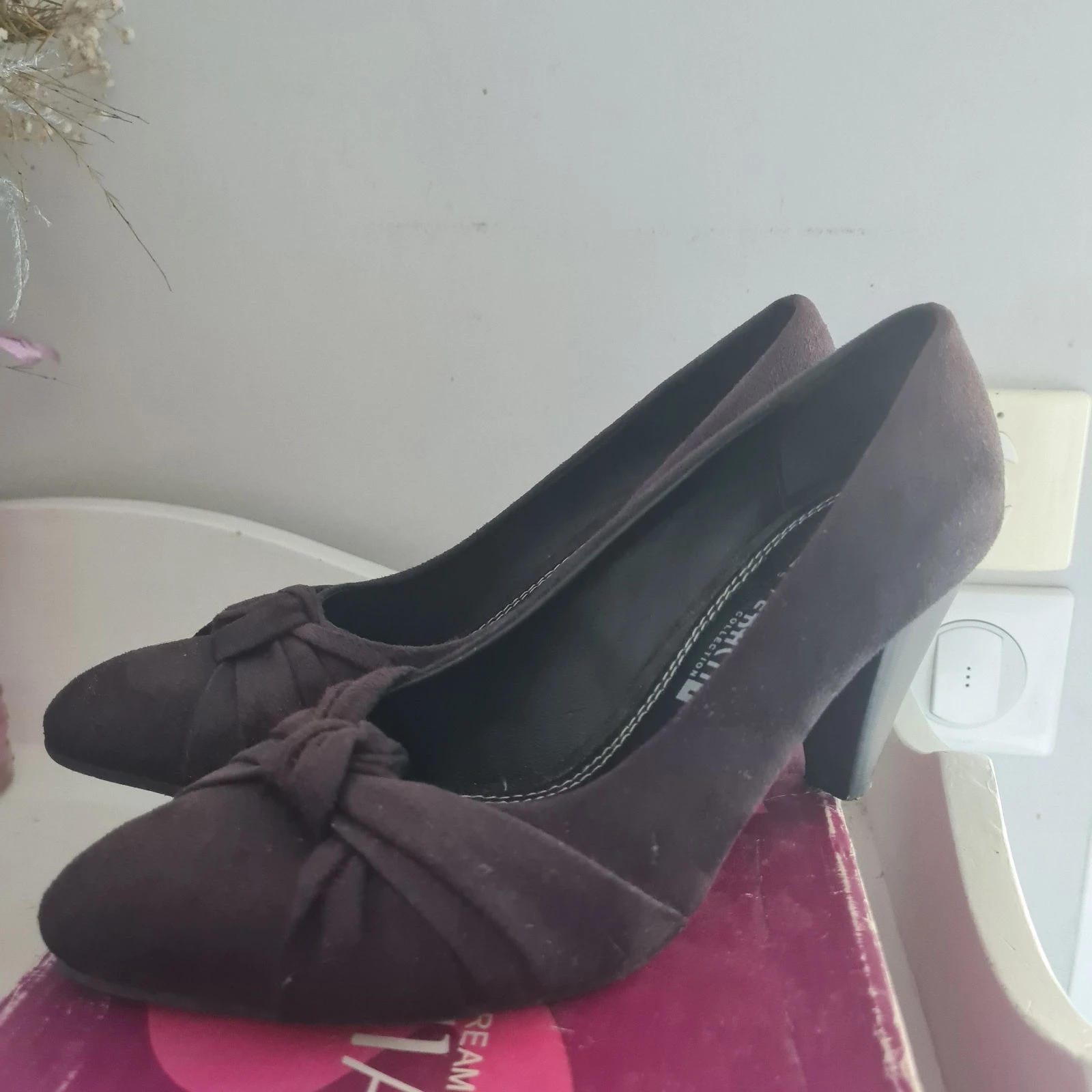 Zapatos de tacón morada – photo 2